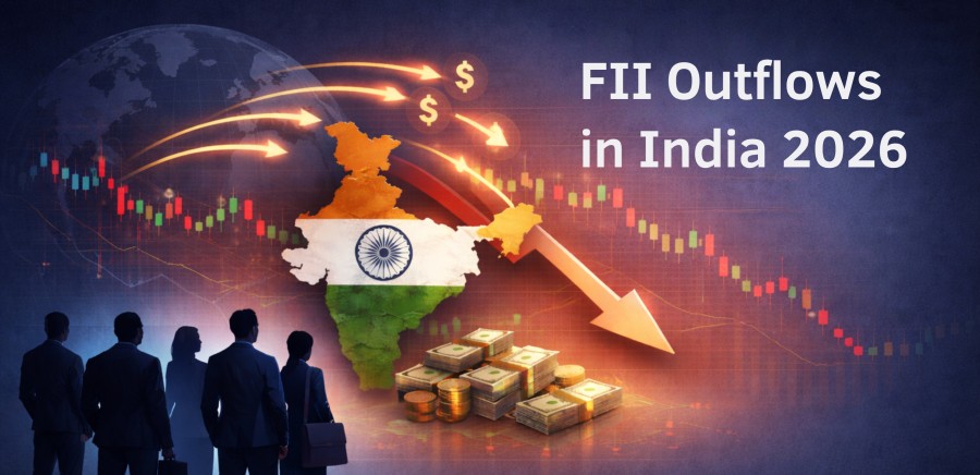 FII Outflows in India 2026: Reasons, Impact on Stock Market & Investor Strategy
