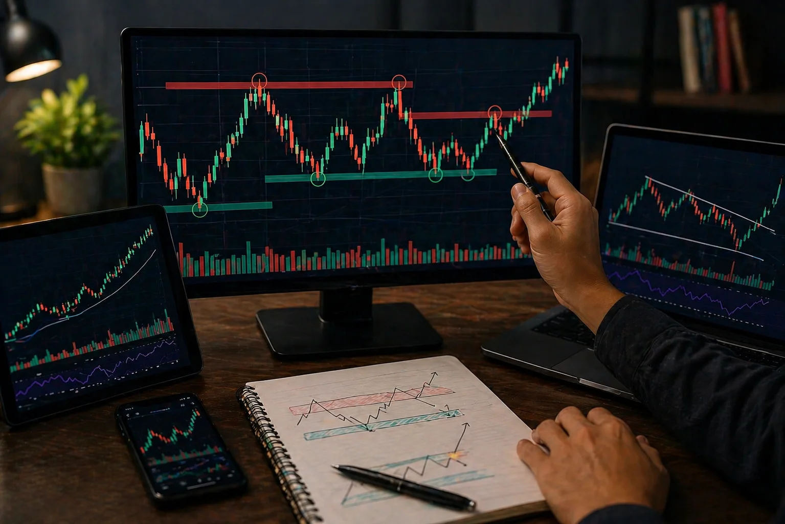 Support & Resistance in Stock Trading: How to Identify Levels & Trade Them