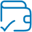 huge wallet icon