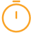 solar stopwatch linear icon