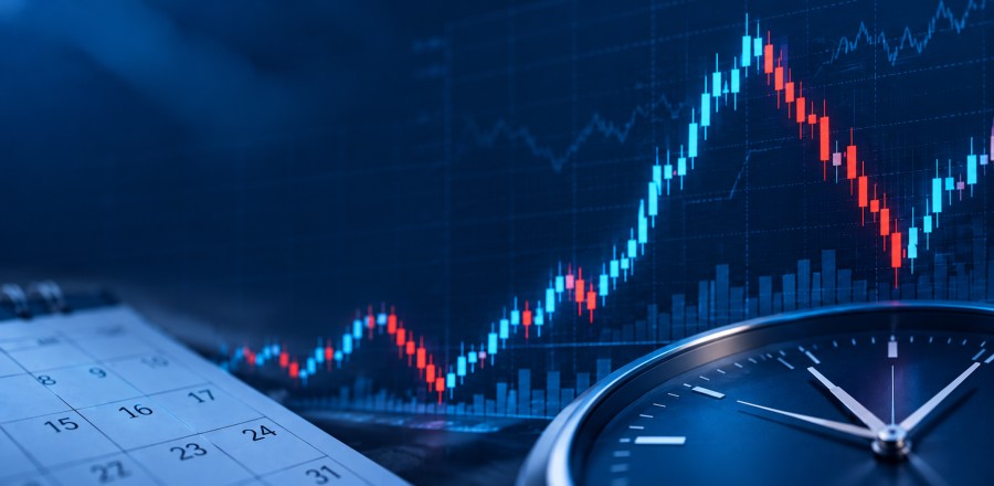 Market Timing Calendar Clock and Charts
