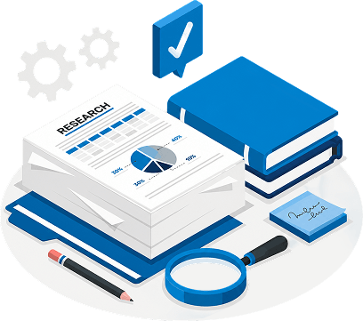 stock market research image
